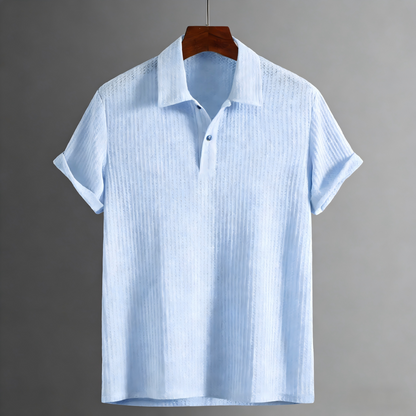 Engineered Comfort Jacquard Polo