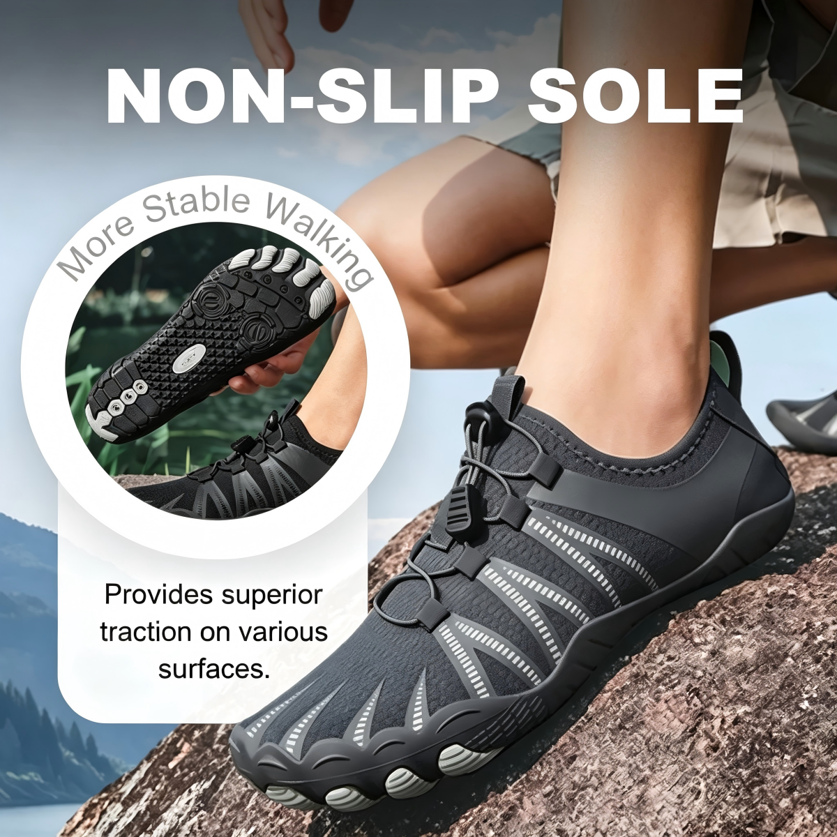 Quick-Drying Non Slip Breathable Hiking Shoes