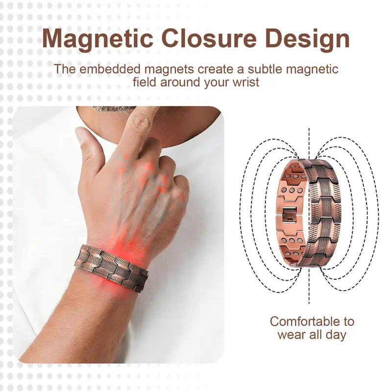Copper Magnetic Bracelet - Relieve Fatigue And Promote Blood Circulation