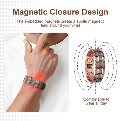 Copper Magnetic Bracelet - Relieve Fatigue And Promote Blood Circulation