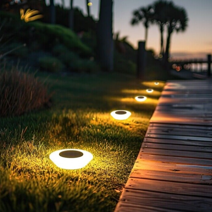 Garden Brite™ Rust-Proof Solar Ground Light Pack