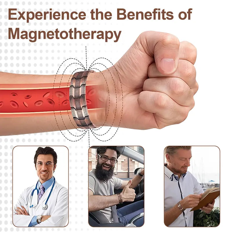 Copper Magnetic Bracelet - Relieve Fatigue And Promote Blood Circulation