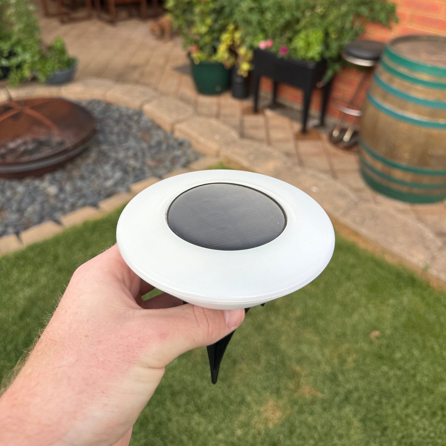 Garden Brite™ Rust-Proof Solar Ground Light Pack